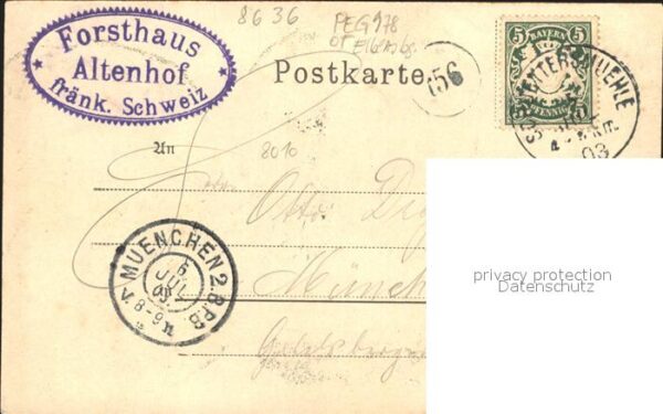 Altenhof Oberfranken Dianas Ruh Altenhof Mittelmuehe – Bild 2