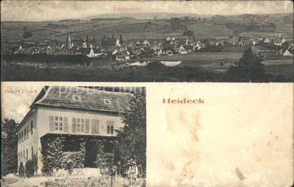 Heideck Mittelfranken Schloss Kreuth Totalansicht