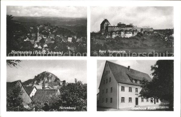 Hartenstein Mittelfranken Burg Hartenstein Hirtenberg Gasthaus  Rauh