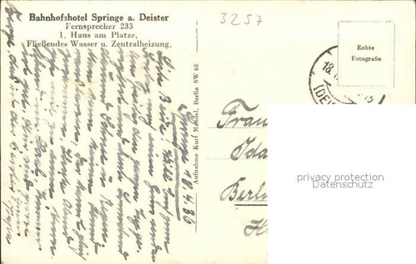 Springe Deister Bahnhofshotel – Bild 2