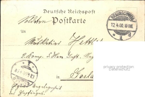 Braunschweig Lessing-Denkmal Loewensaeule auf dem Burgplatz Totalansicht – Bild 2