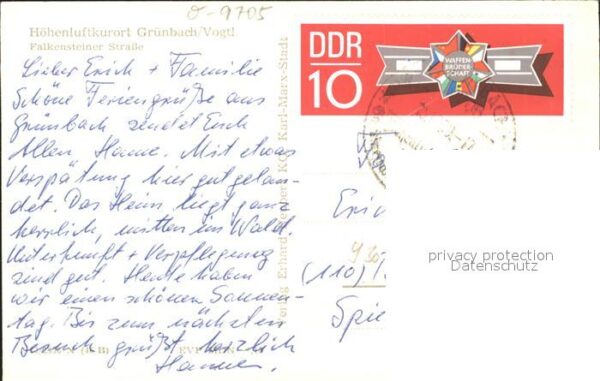Gruenbach Vogtland Hoehenluftkurort Falkensteiner Strasse – Bild 2
