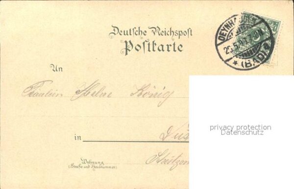 Oeynhausen Thermalbad Kuhrhaus Partie von der Badeverwaltung – Bild 2