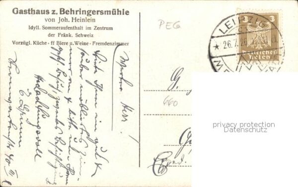 Behringersmuehle Gasthaus z. Behringesmuehle – Bild 2