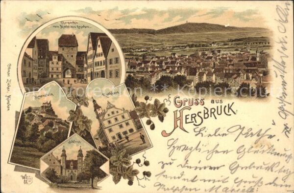 Hersbruck Hohenstein Rathaus Schloss