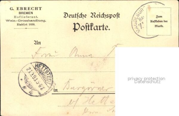 Bremen Kaiser Wilhelm Platz Rathaus – Bild 2