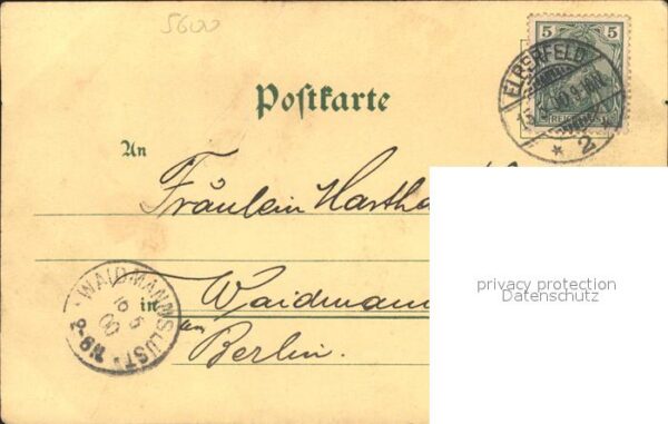 Elberfeld Wuppertal Bahnhofsbruecke Brausewertherplatz Kaiser Wilhelm Denkmal St – Bild 2