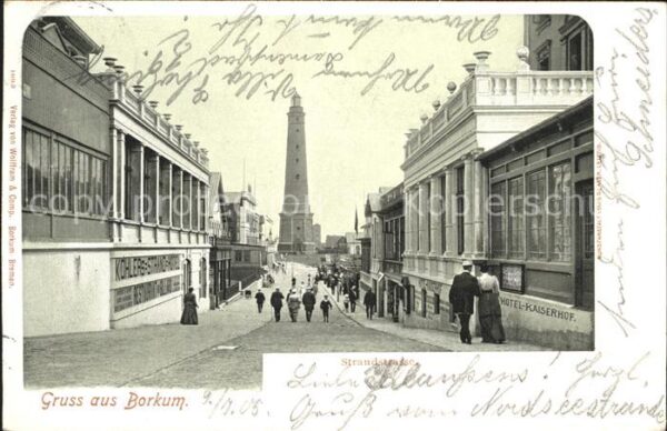 Borkum Strandstrasse