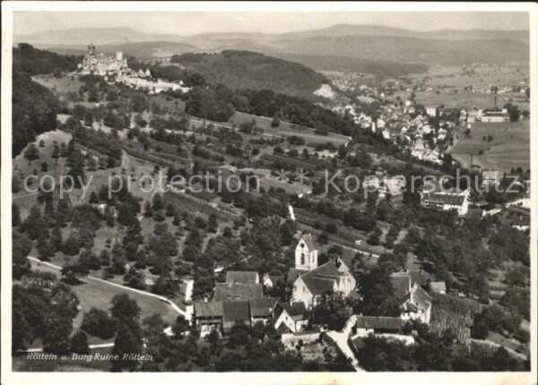 Roetteln Roettelweiler Burg-Ruine Roetteln