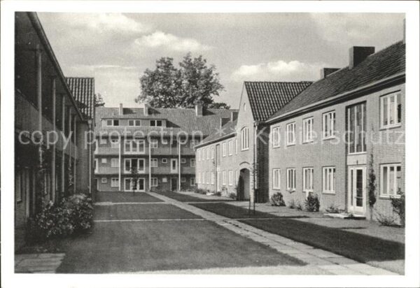 Hamburg Hartwig Hesse's Witwenstift Gartenansicht