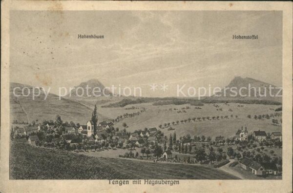 Tengen Hegaubergen Hohenstoffel Hohenhoewen