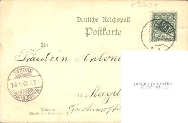 Gnadau Kirche Bahnhof Maedchen Anstalt Seminar – Bild 2