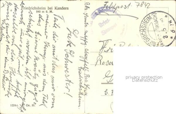 Friedrichsheim Rehaklinik Malsburg-Marzell Kandern BW – Bild 2