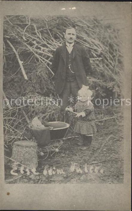 Dettingen Hohenzollern Foto Else beim Vater