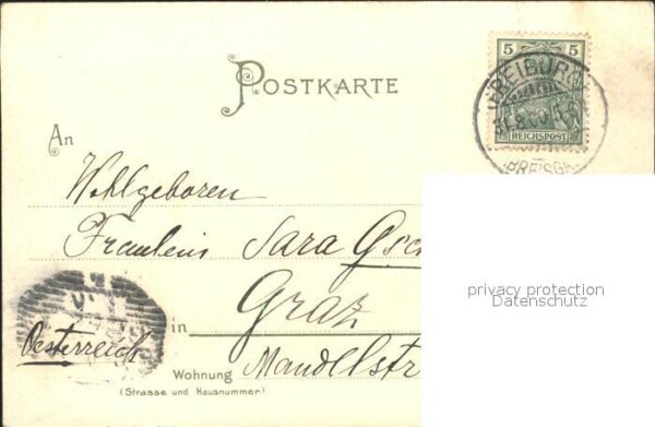 Freiburg Breisgau Partie aus dem Schlossberg – Bild 2