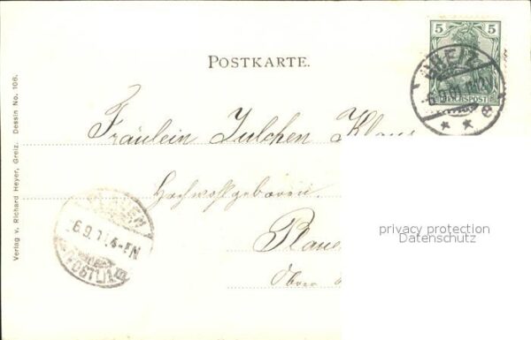Greiz Thueringen Partie aus dem Fuerstl. Park – Bild 2