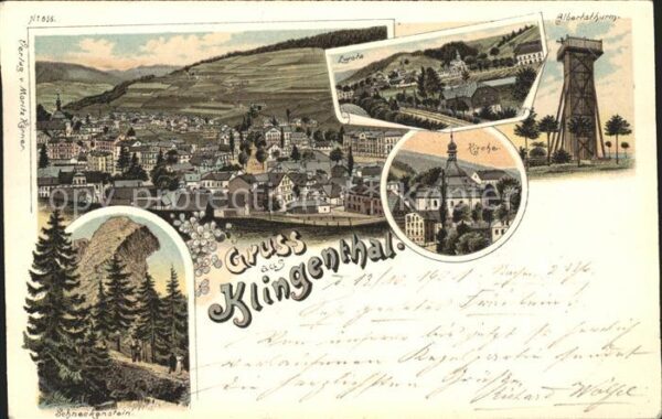 Klingenthal Vogtland Kirche Zwota Albertsthurm Schneckenstein
