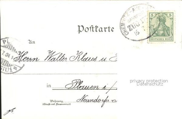 Schoeneck Vogtland Bahnpost Rundsicht vom Friedrich August Stein – Bild 2