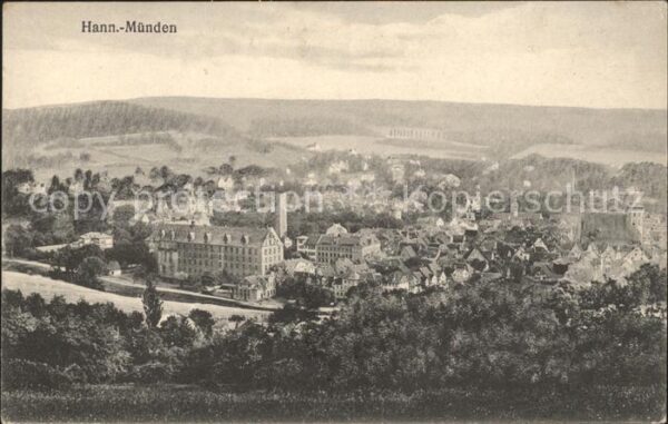 Hann. Muenden Fliegeraufnahme