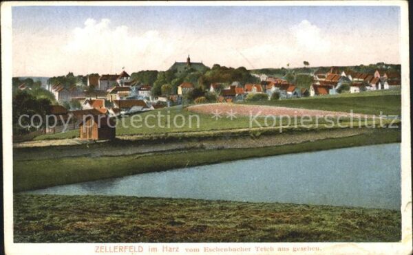 Clausthal-Zellerfeld Blick vom Eschenbacher Teich