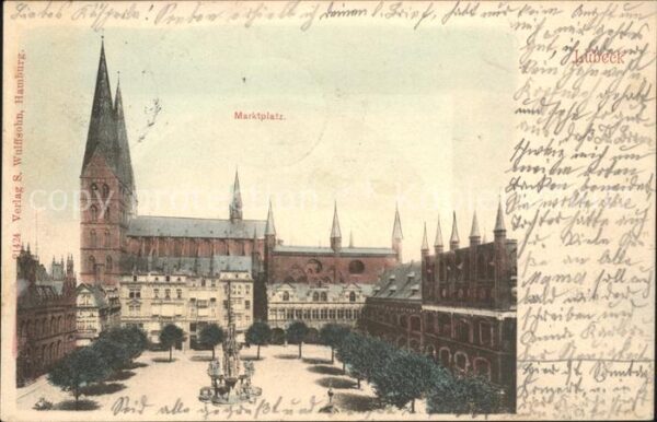 Luebeck Marktplatz