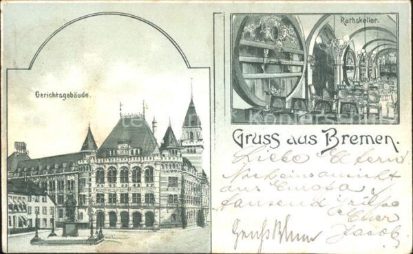 Bremen Gerichtsgebaeude Ratskeller