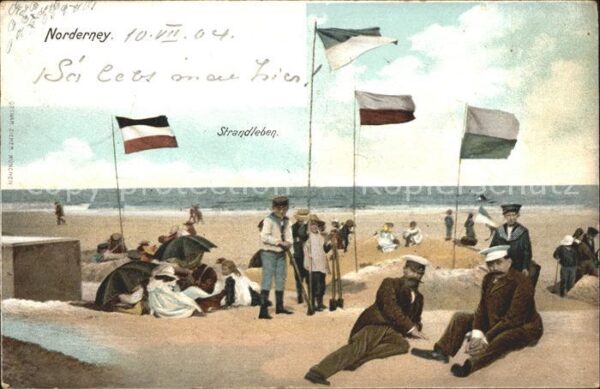 Norderney Nordseebad Strandleben