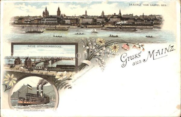 Mainz Rhein Bruecke