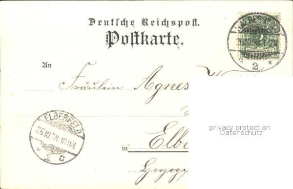Goslar Haus Brusstuch Kuenstlerkarte – Bild 2