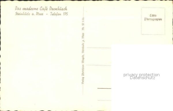 Steinhude Cafe Dornbusch – Bild 2