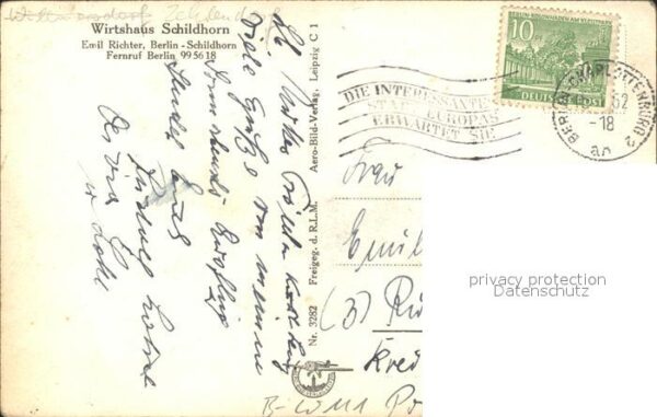 Schildhorn Berlin Fliegeraufnahme Wirtshaus Schildhorn – Bild 2