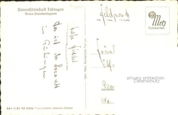 Tuebingen Neues Stadortlazarett – Bild 2
