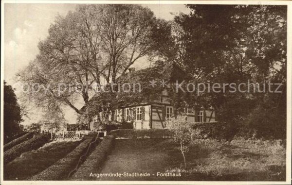 Angermuende Stadtheide Forsthaus