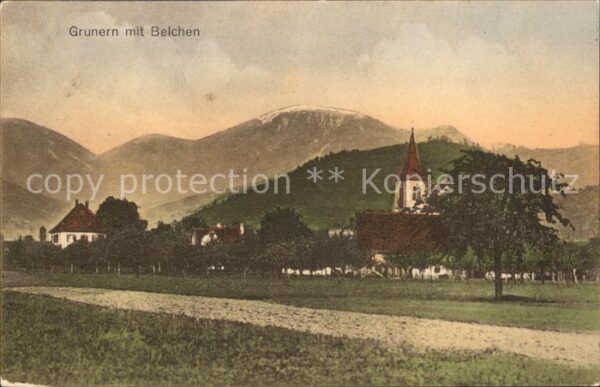 Grunern mit Belchen