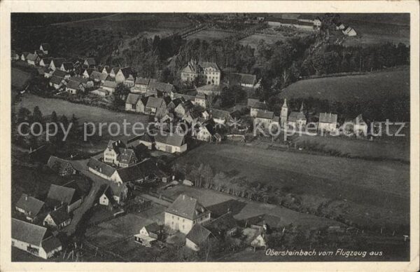 Obersteinbach Neustadt Aisch Fliegeraufnahme