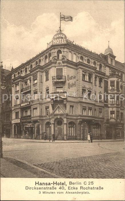 Berlin Hansa Hotel Dircksenstrasse 40