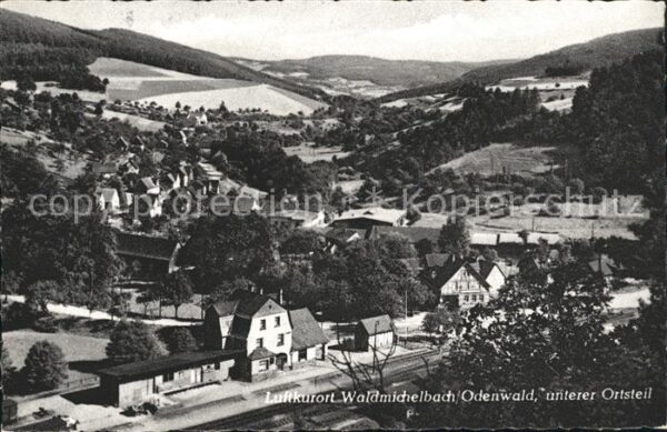Waldmichelbach Fliegeraufnahme