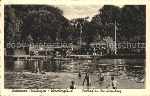 Steinbergen Freibad an der Arensburg