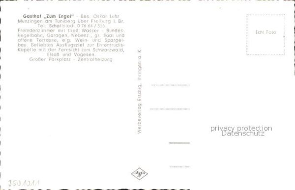 Munzingen Freiburg Gasthaus Zum Engel – Bild 2