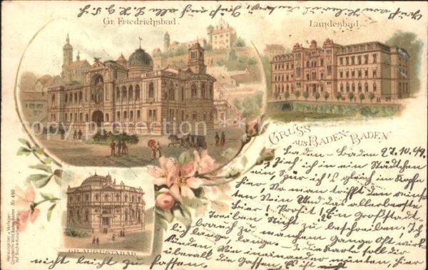 Baden-Baden Landesbad Augustabad Friedrichsbad