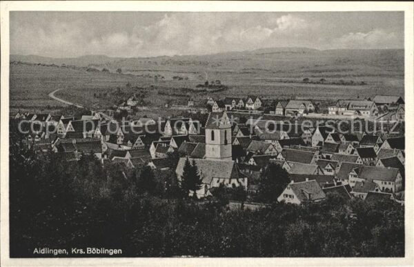 Aidlingen Wuerttemberg Fliegeraufnahme