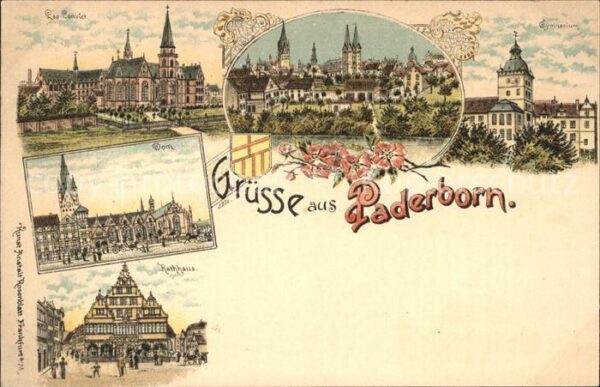 Paderborn Dom Rathaus