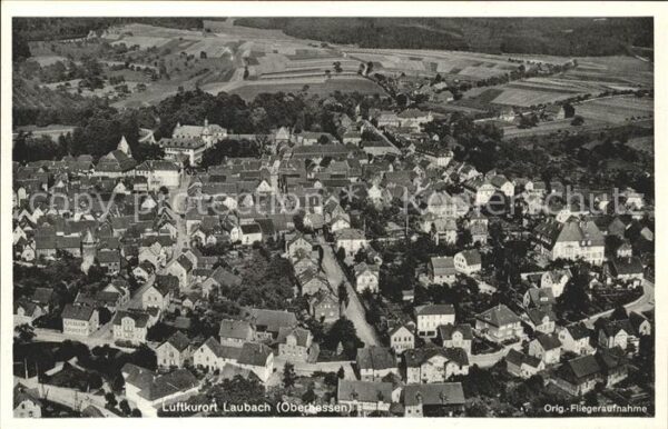 Laubach Hessen Fliegeraufnahme