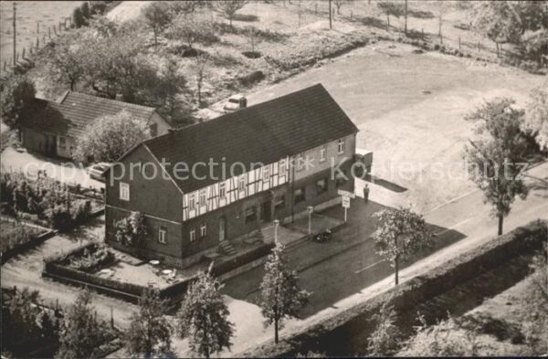 Birnbach Westerwald Fliegeraufnahme Gasthaus Auf der Hoehe