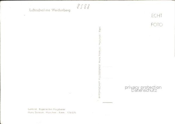 Weidenberg Fliegeraufnahme – Bild 2