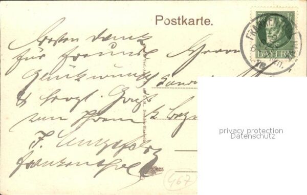Frankenthal Pfalz Postgebaeude und Amtsgericht – Bild 2