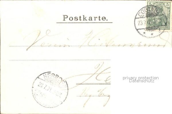 Ehrenbreitstein Rheinpartie mit Dampfer – Bild 2