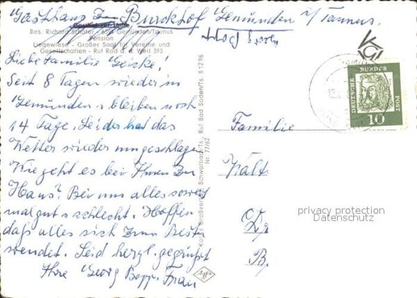 Gemuenden Taunus Gasthaus Burckhof – Bild 2