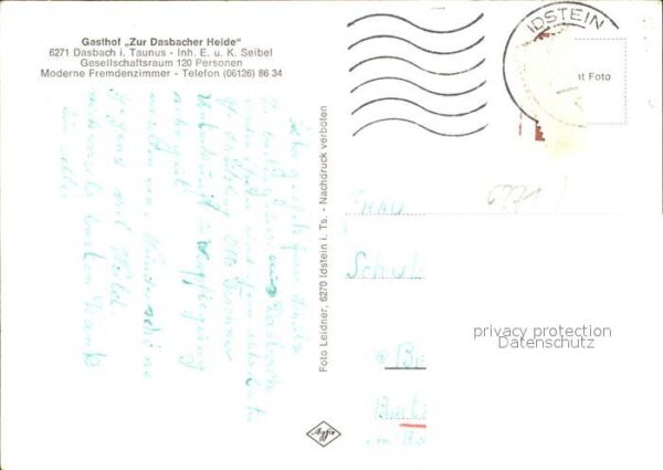 Dasbach Taunus Gasthaus zur Dasbacher Heide – Bild 2