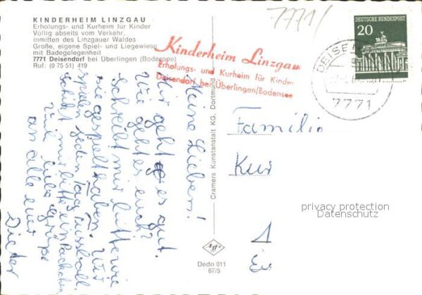 Deisendorf Kinderheim Linzgau Kinder – Bild 2